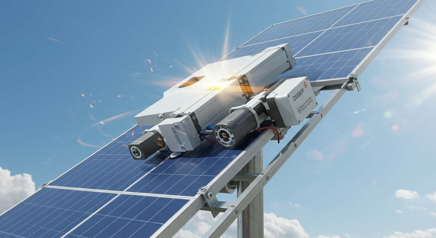 متتبع الطاقة الشمسية (Solar Tracker) مقابل الألواح الثابتة: مقارنة Deger